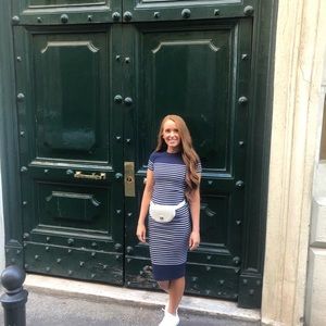 Striped Polo Matching Set